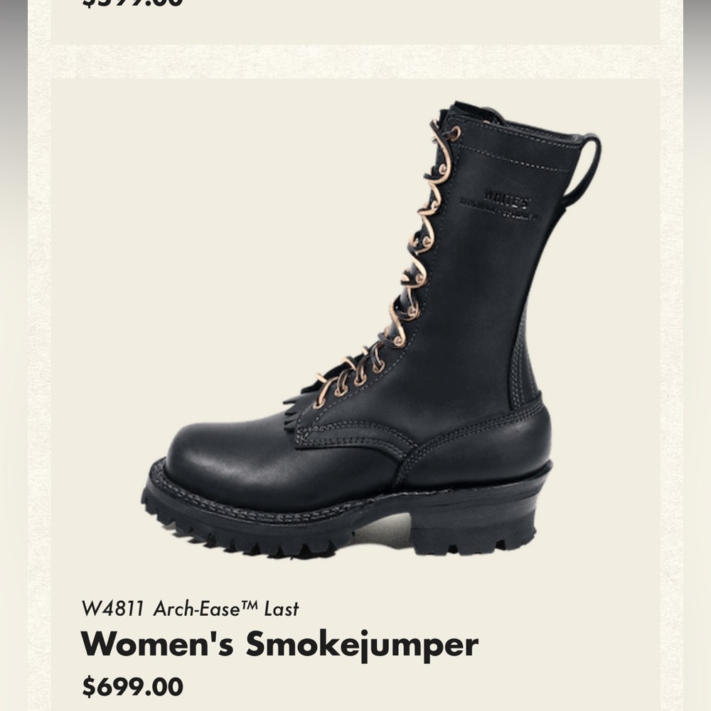 Whites Firefighter Boots